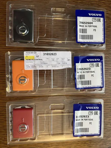 Ключи OEM Volvo