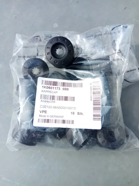 Колпачки колесных болтов  ОЕМ AUDI VW SKODA SEAT